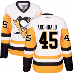 Josh Archibald Autographed 4x6 Color Photo Pittsburgh Penguins #45 D