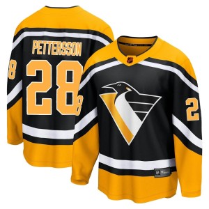 Marcus Pettersson Pittsburgh Penguins Youth Black Backer T-Shirt 